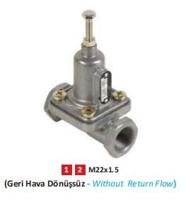 BASINÇ REGÜLATÖR VALFİ